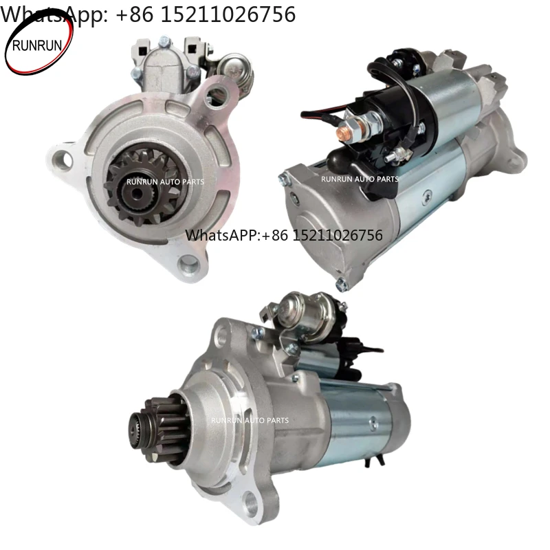 

Стартер 24 В 12 т для двигателей серии Cummins 6CT Dongfeng Heavy Duty Truck Engineering QDJ2816 3415325