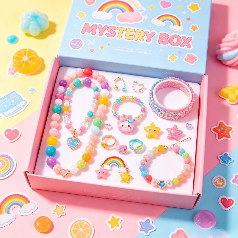 Random 1/10/20/50 popular new rings, necklaces, bracelets for daily life, party fashion jewelry, Valentine's Day gift series