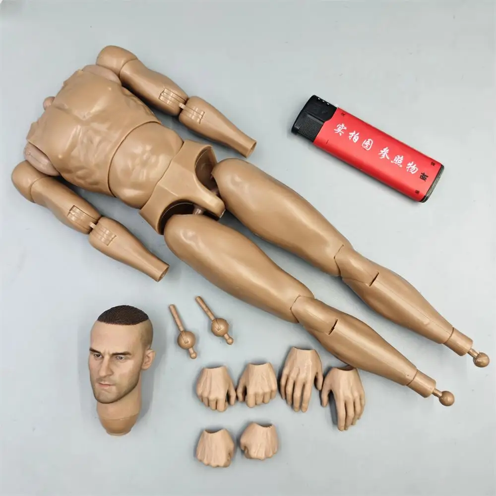 

1/6th Easy&Simple es 26006 Male Man Soldier US. Sniper Head Sculpt Carving with COO Body Hand Foot Accessories For 12" Doll DIY