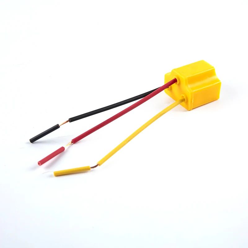 

5 шт., керамическая розетка для автомобильных фар H4, керамическая вилка, высокотемпературная розетка H4