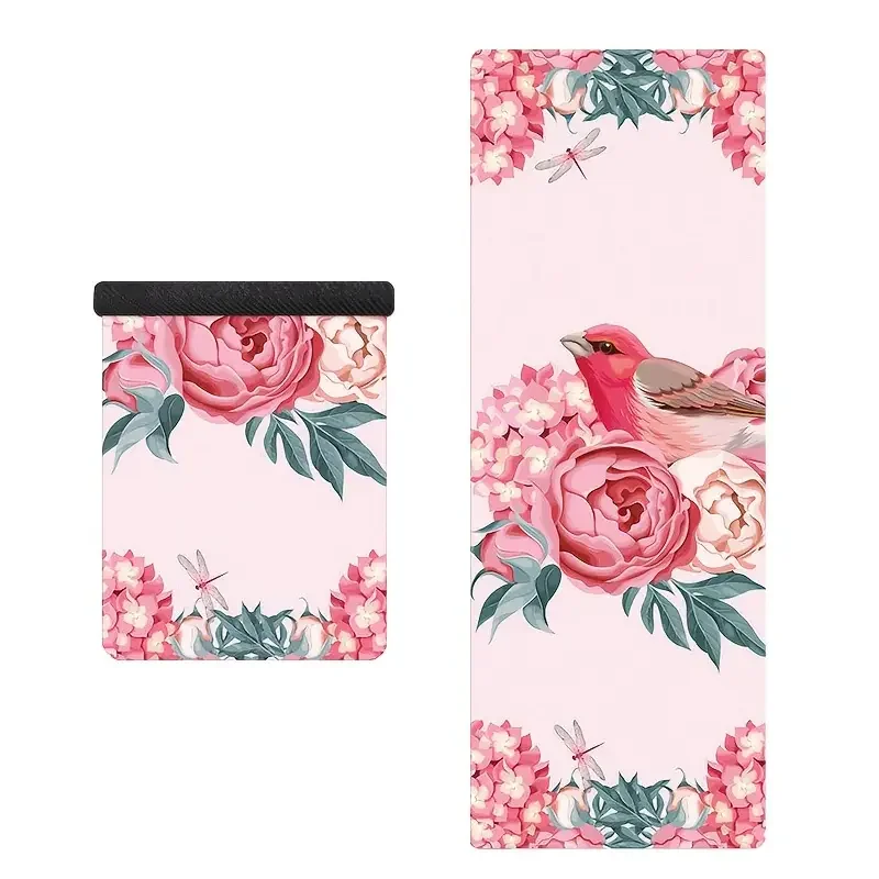 NEWTAG Fitness Yoga Mat, Thickened Non-slip Jump Rope Mat, Suede Yoga Supplies