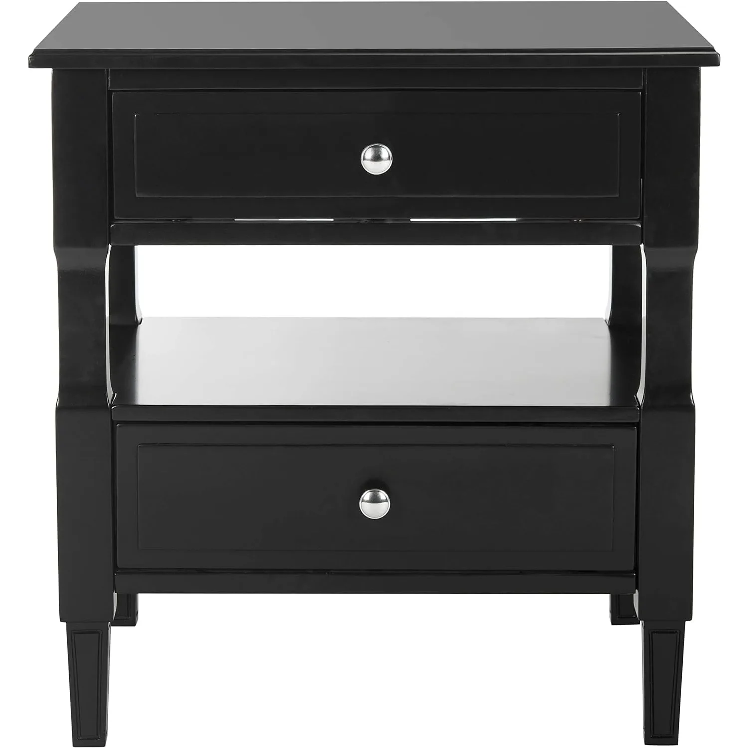 Jenson Night Stand, Normal, Black