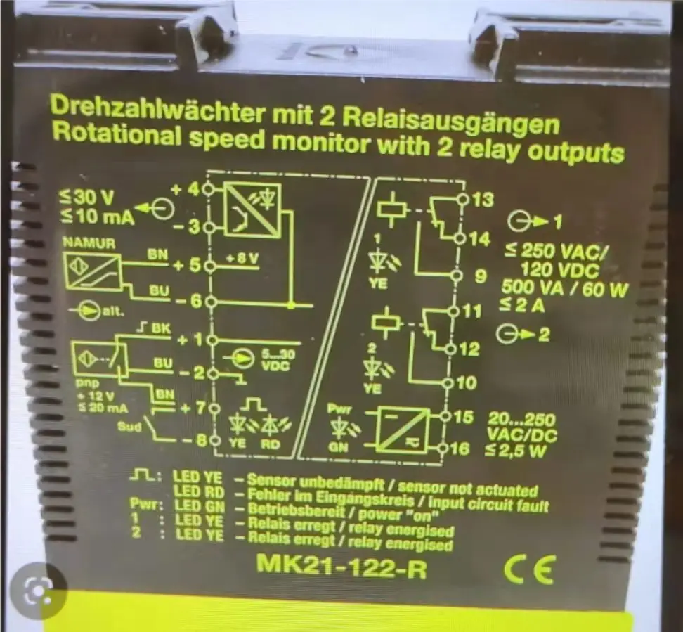 MK21-122-R/24VDC Isolating switching amplifier