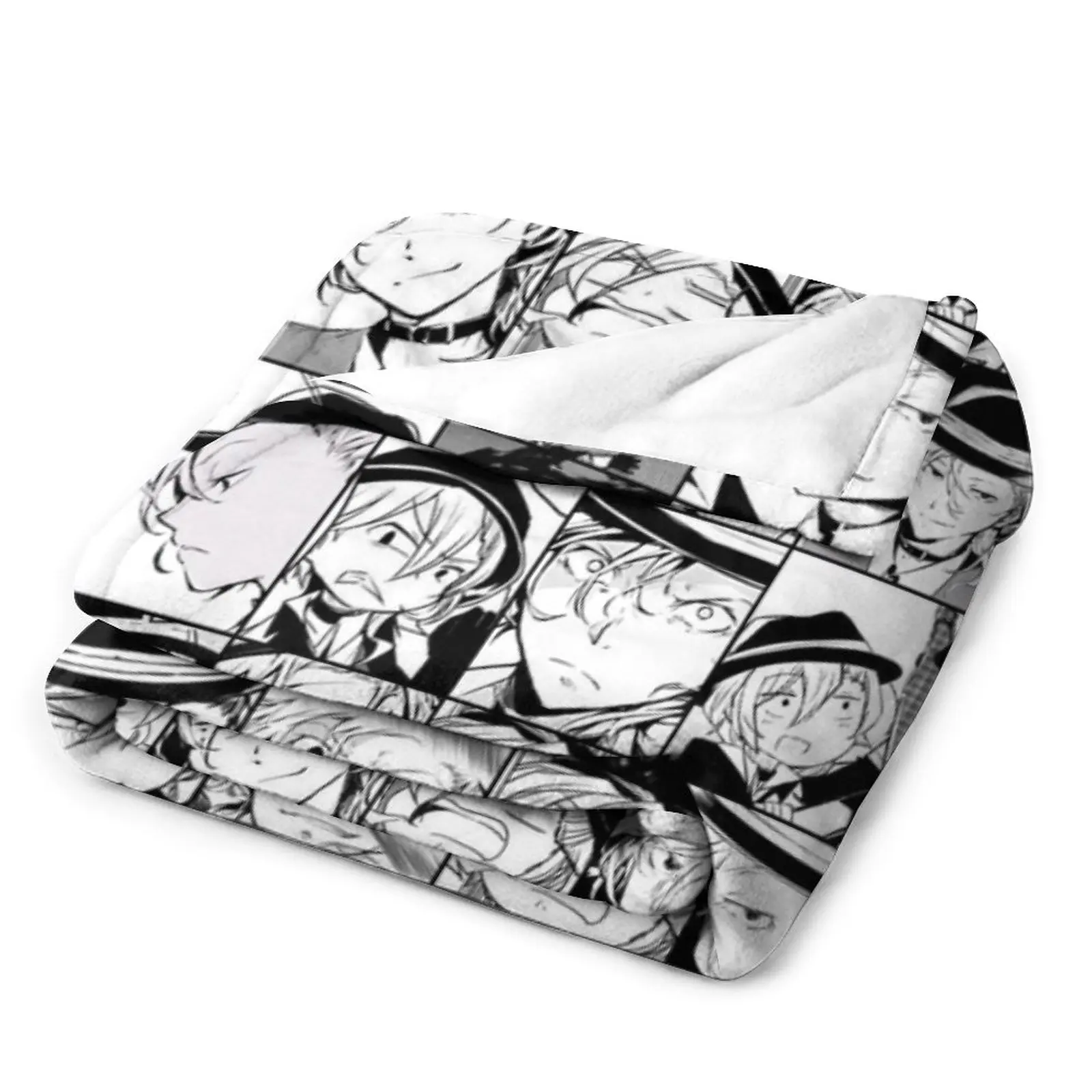 chuuya collage- manga version Throw Blanket Comforter Blanket Luxury Throw Blanket manga