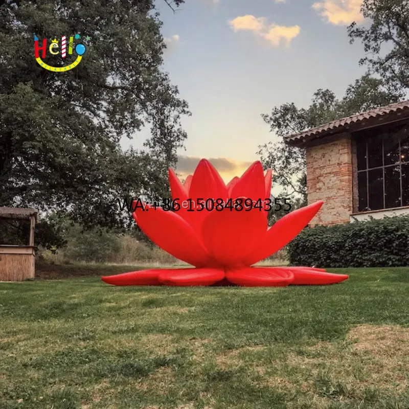 Custom High Quality Inflatable Flowers Custom Inflatable Flowers with LED Light
