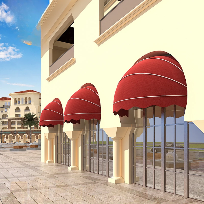 Manufacturer's supply of French folding canopies, watermelon canopies, outdoor sunshades, coffee shops, balconies,