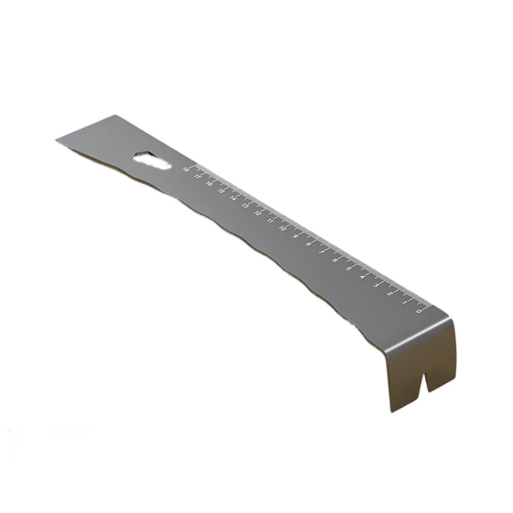 2026 New Stainless Steel Multifunctional Nail Puller Pry Bar Metal Scraper With Scale For Carpentry, DIY Projects & Renovation