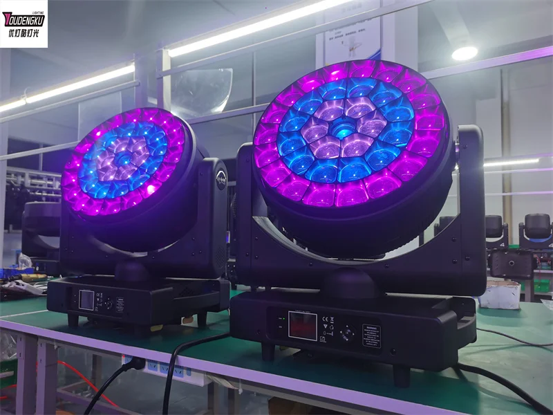 4 pieces 37*40w rgbw b-eye led beam moving head 4 in 1 Zoom Wash RGBW Moving Head nightclub concert bar stage Light