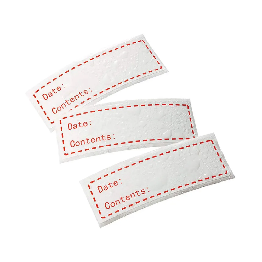 

Food Storage Labels Red Natural Paper Diy Classified Paste Kitchen Date Sticker For Home Organization Folder Tags