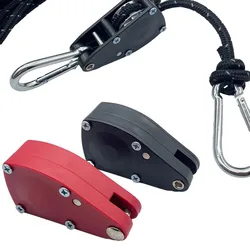 Tie Down Ratchet Pulley for 6mm Rope Buckle Awning Wind Rope Tent Rope Fastener Fixed Buckle Hangers 68kg