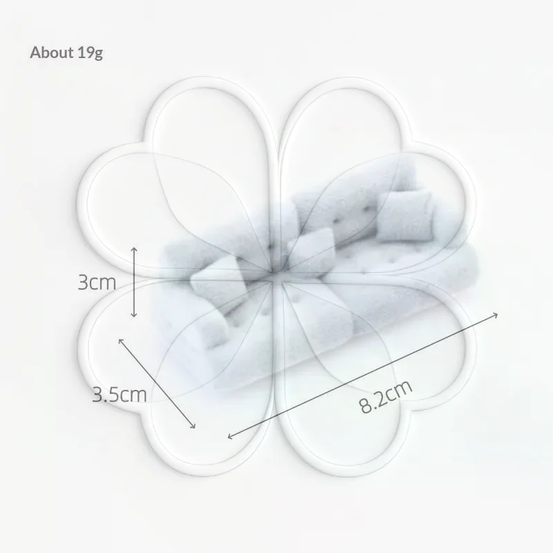 1:12 1:20 1:30 Scale Miniature Flocking Sofa Simulation Model Dollhouse Decor Accessories for Collectors Home Display