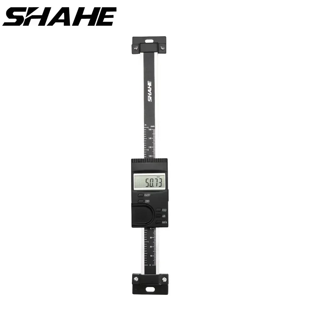 SHAHE 100/150 /200/300mm Vertical Type Scale Remote Digital Readout Digital Linear Scale Vertical Linear Scale