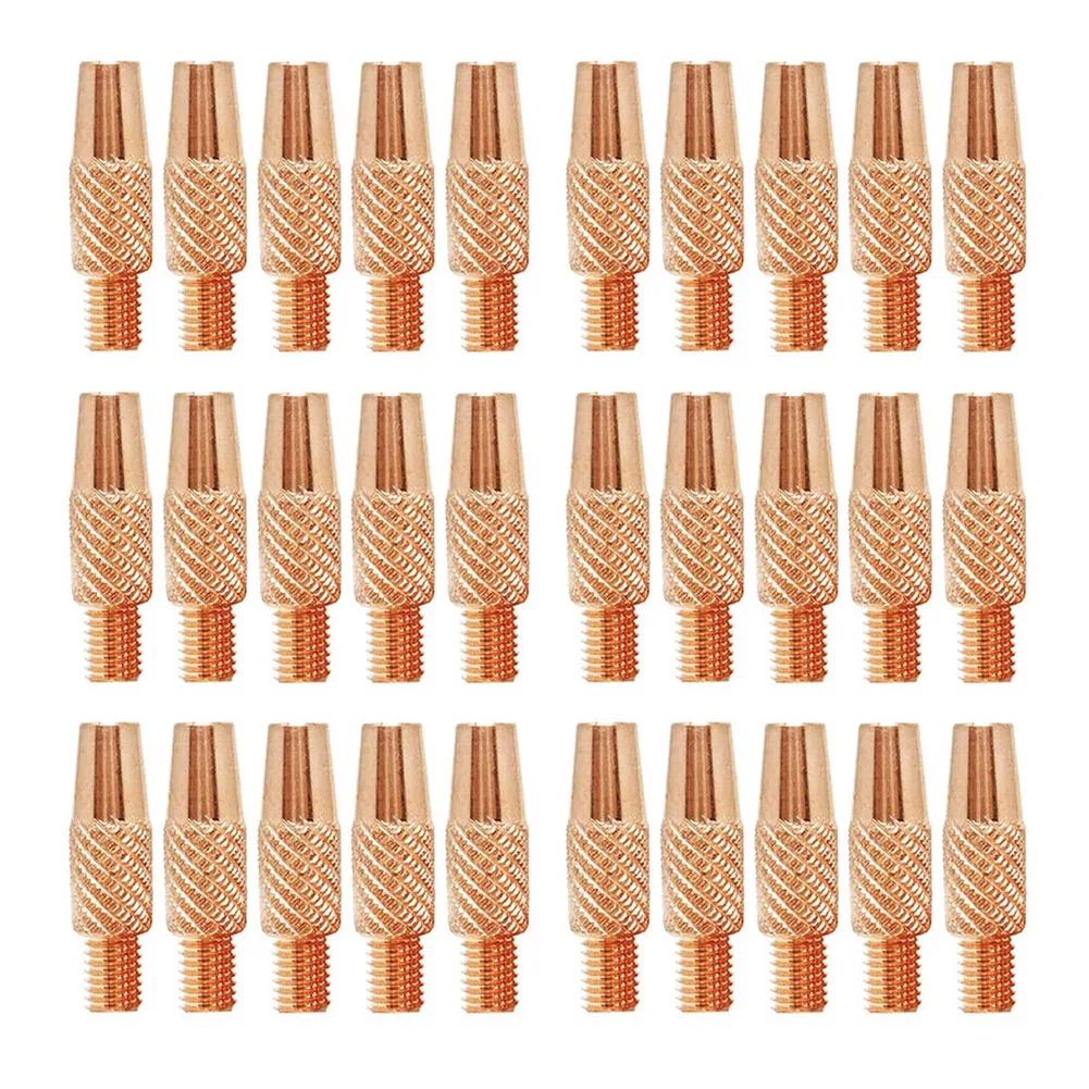 

30 MIG Welding Nozzle Contact Tips 0.023-0.035 Inches. Available With 186406, 199-730, Or 186-419 Nozzles.