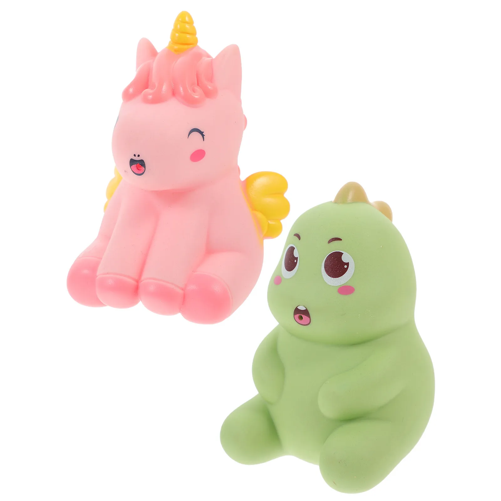 

Набор из 2 игрушек для ванной: плавающие мультяшные фигурки для игр в бассейне, забавные игрушки для купания младенцев, водные игрушки для малышей