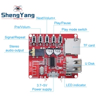 TZT New Bluetooth decoder board MP3 lossless car speaker amplifier modified Bluetooth 4.1 circuit board