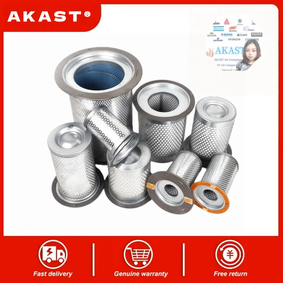 

1 шт. винтовой воздушный компрессор, сепаратор масляного фильтра для фильтрующего элемента, встроенный картридж сепаратора масла и газа, аксессуары