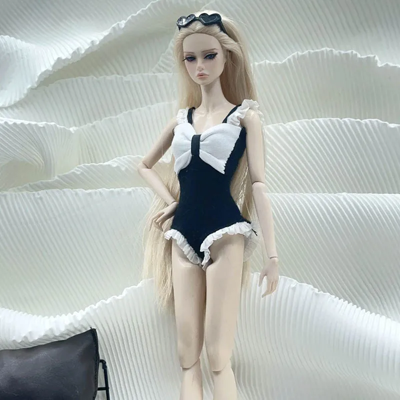 1/6 BJD Supermodel Vestiti per le bambole Dolce Arco Moda Costumi da bagno per 30 cm Bambola FR PP Xinyi Estate Piscina Party Dress Up