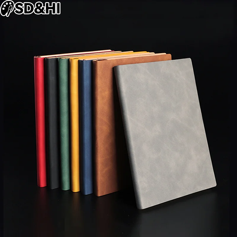 A5 Reusable Whiteboard Notebook Set With Whiteboard Pen Erasing Cloth Leather Memo Pad Weekly Planner Portable Stylish Office