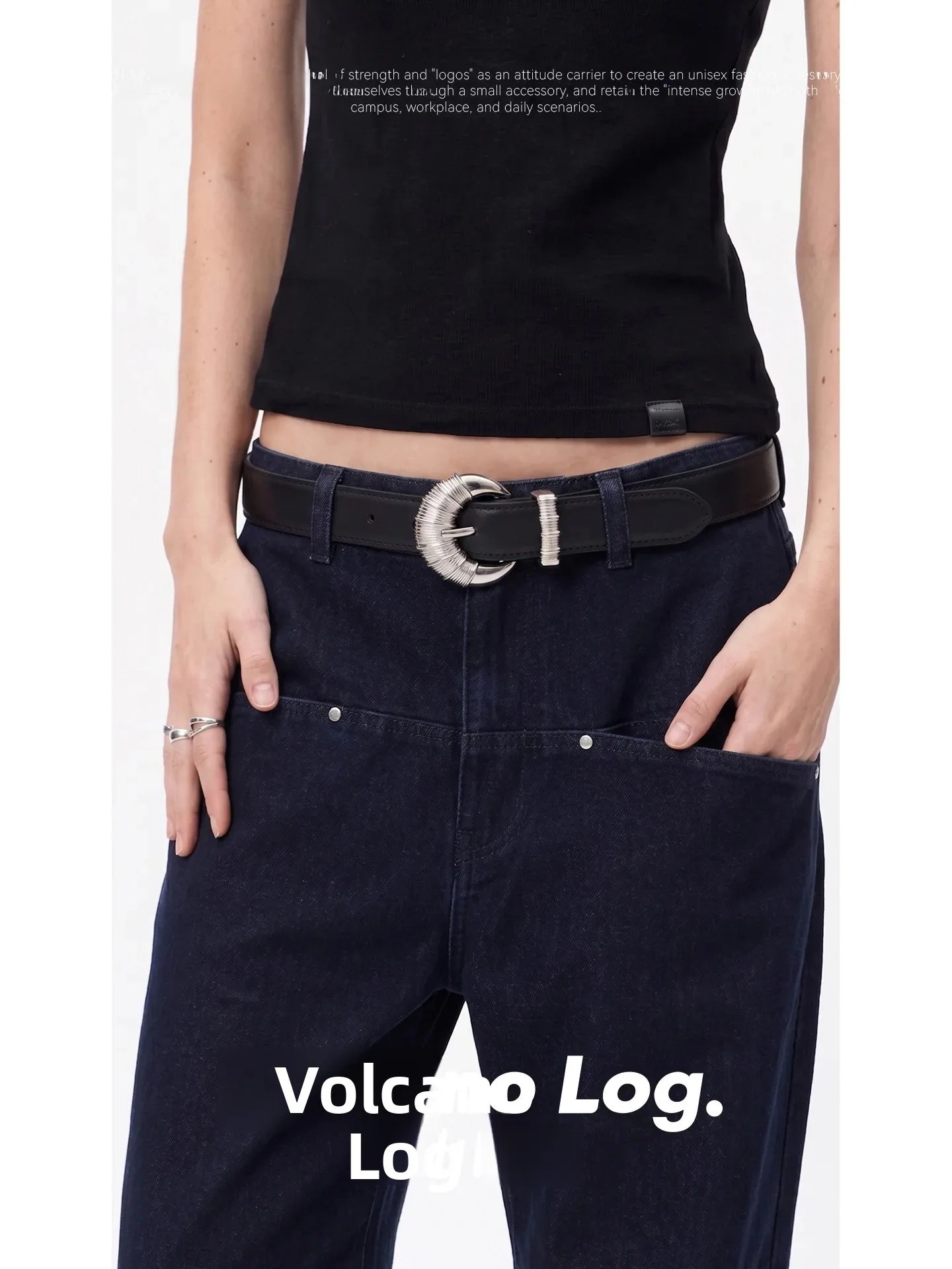 オリジナル-volcano-log-cleanfit-レディースベルト-ベンドムーンバックル-ファッショナブルなトップレイヤー牛革ジーンズベルト-ソフト表面処理