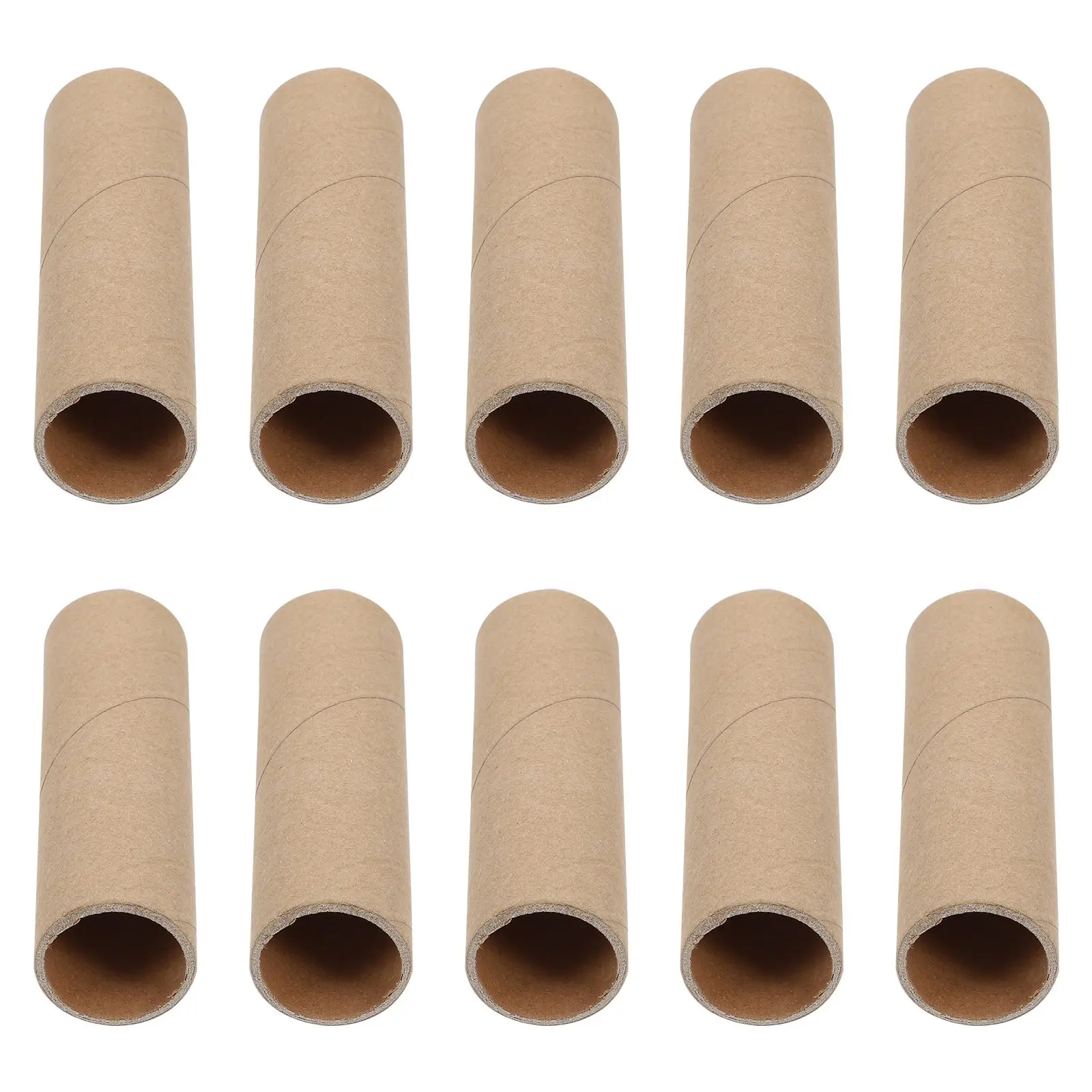 15pcs Tubes Paper Cardboard Tube Roll Craft Toilet Round Diy Kraft Cylinder Set Rolls Thick Empty Bulk Towel Poster Storage 2025