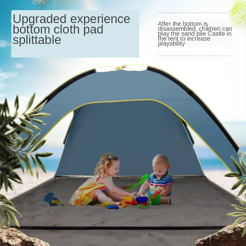 

Camping Fishing Tent Travel for 3-4 Person Outdoor Beach Tent Carpa De Playa Sun Shade Tent for Beach Carpa Del Parque