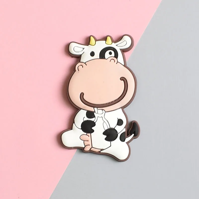 1PCS Cute 12 Chinese Zodiac Refrigerator Stickers Creative Soft Magnetic Stickers Early Learning Stickers Children Stickers
