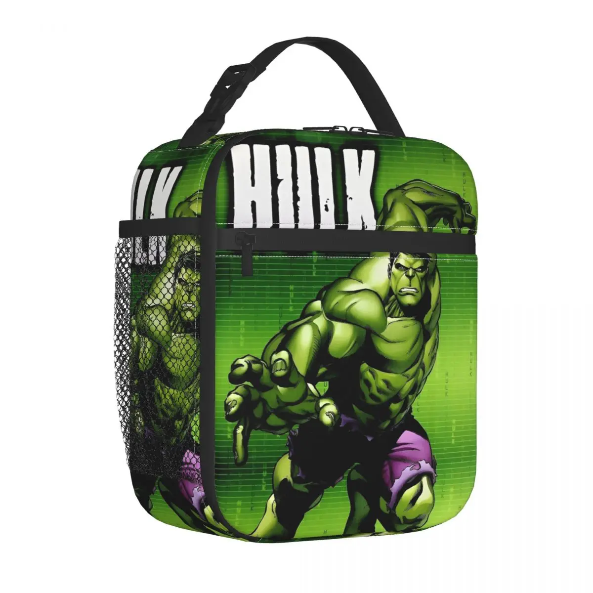 

Hulk Code Pattern Insulated Lunch Bag High Capacity Lunch Container Cooler Bag Lunch Box Tote Work Travel Food Storage Bags