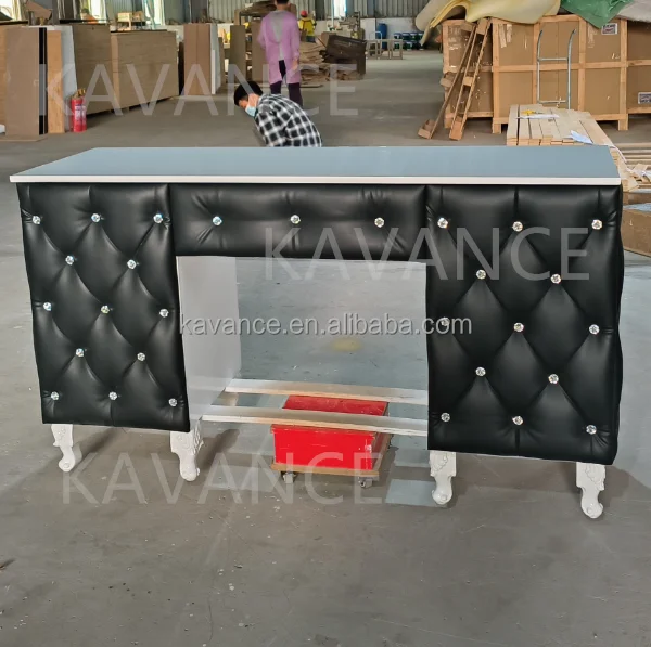 

Оптовая продажа, современный маникюрный бар, маникюрный стол для маникюрного салона с вентилятором, мебель для салона