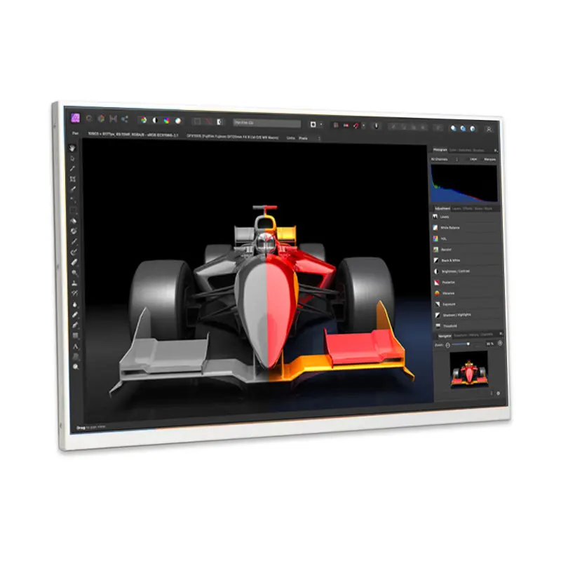 Monitor portátil de 16 polegadas para laptop, tela externa, 4k, expansão, divisão conveniente, ps4/ps5