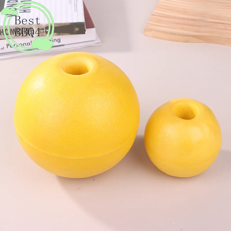 

(BBQ4)1Pc Round Buoy Deep Water Rope Float Crab Pot Marker Net Drift Foam Buoy Float For Jet Ski Kayak Anchors Line