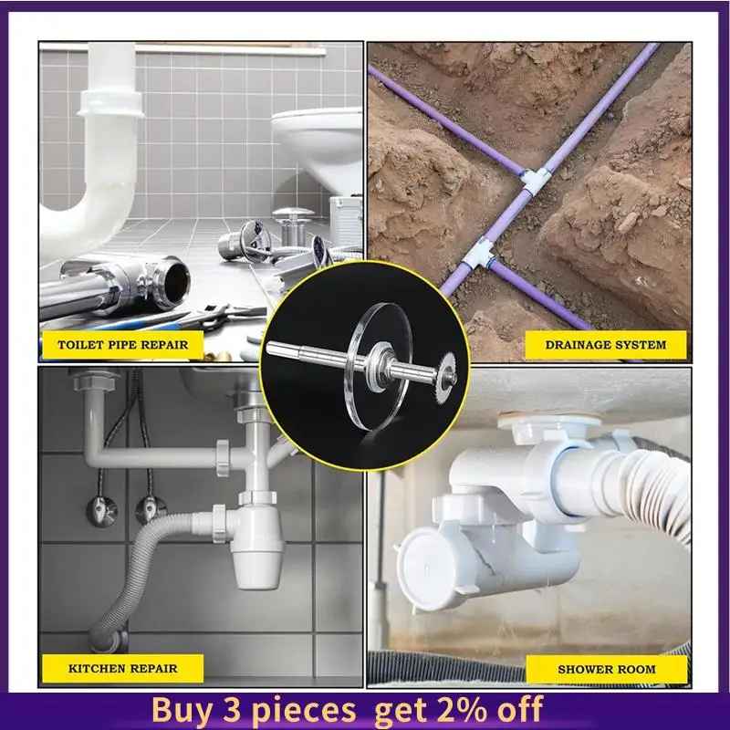 COME Inside Pipe Cutter For PVC Pipe Cutter Tool, Cutter Tool With 3.15Inch Scale Adjustable , 5Pcs Saw Blades And Hex Shank
