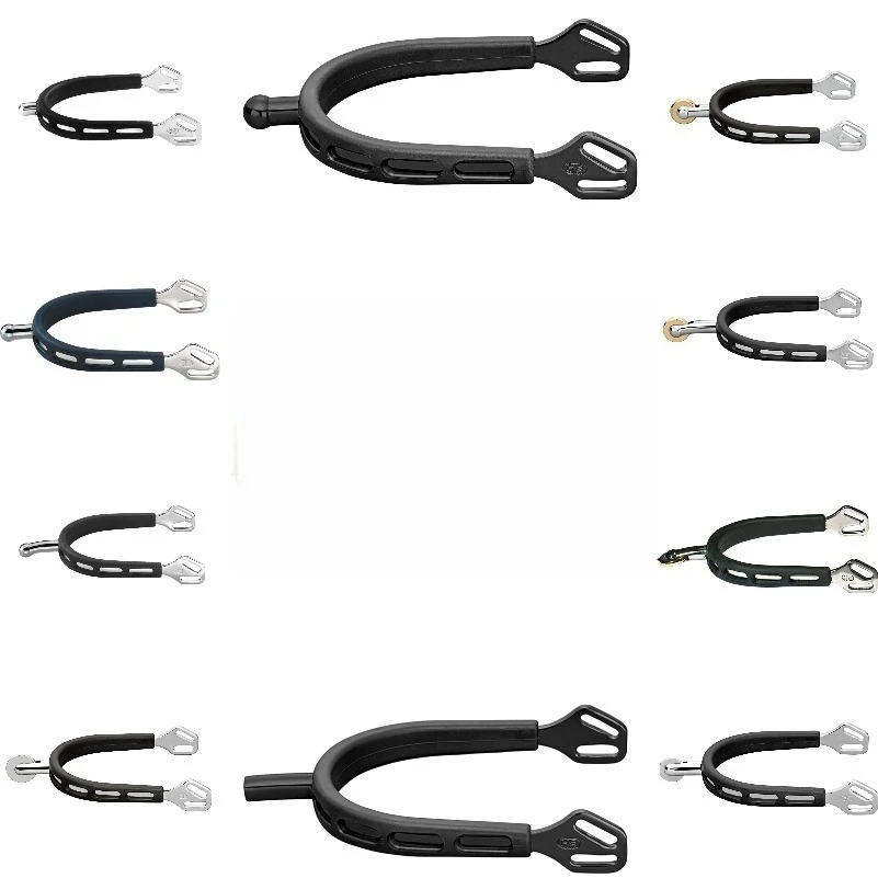 Spurs Imported Horseback Riding, Horse Tuning, Rubber Anti-wear Obstacle Training Spurs