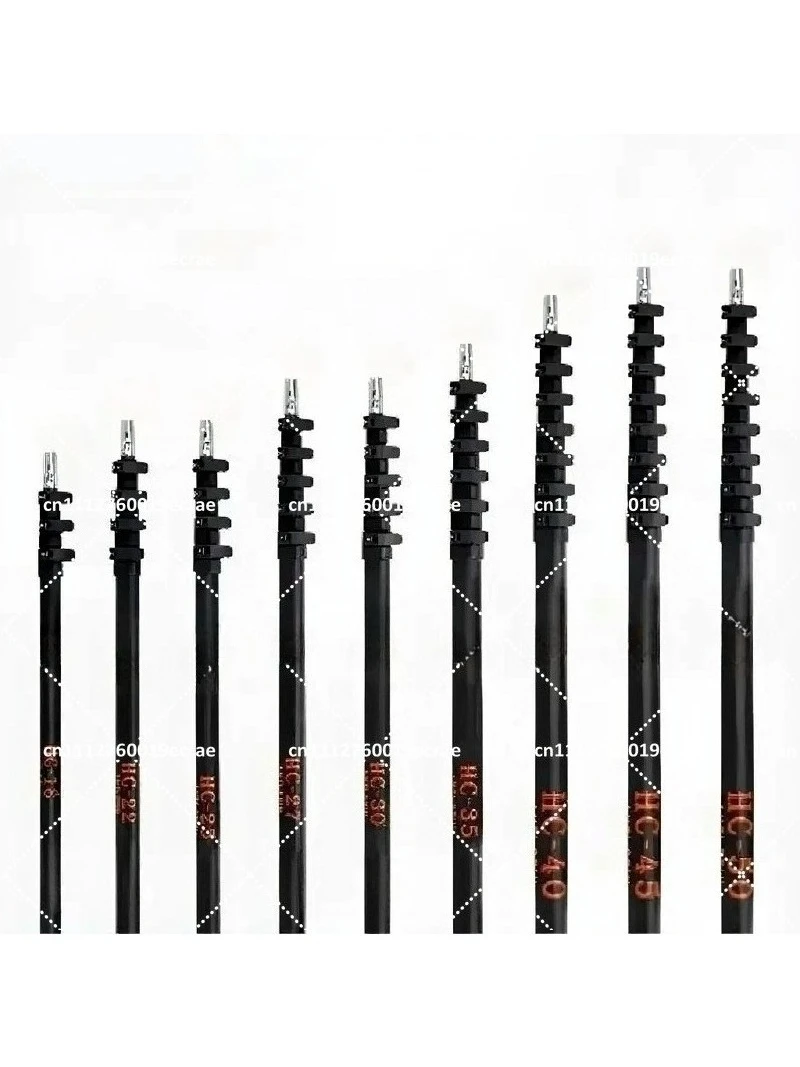Carbon Fiber Solar Panel Cleaning Brush Extension Tool for Car Wash, Telescopic Pole for HC1804 HC2205 HC2505 HC2706