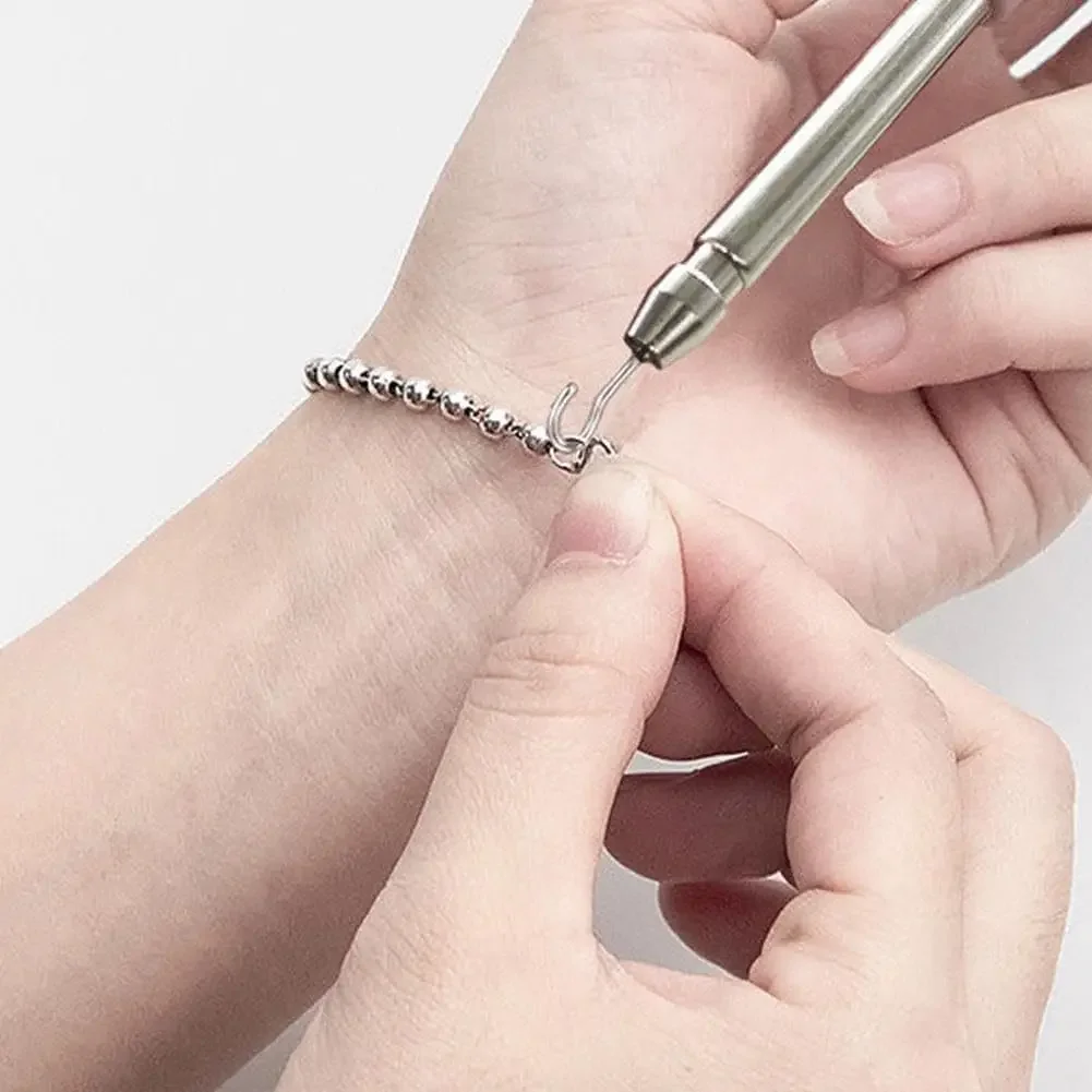 1 قطعة أداة هوك للمجوهرات سوار قلادة السحابة حزام ساعة اليد مساعد المشبك يرتدي المعونة جهاز معلق #2