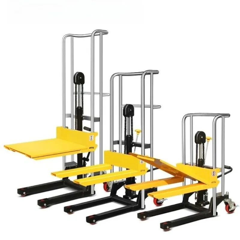 Forklift, lightweight manual hydraulic handling lightweight stacking, mold lifting platform