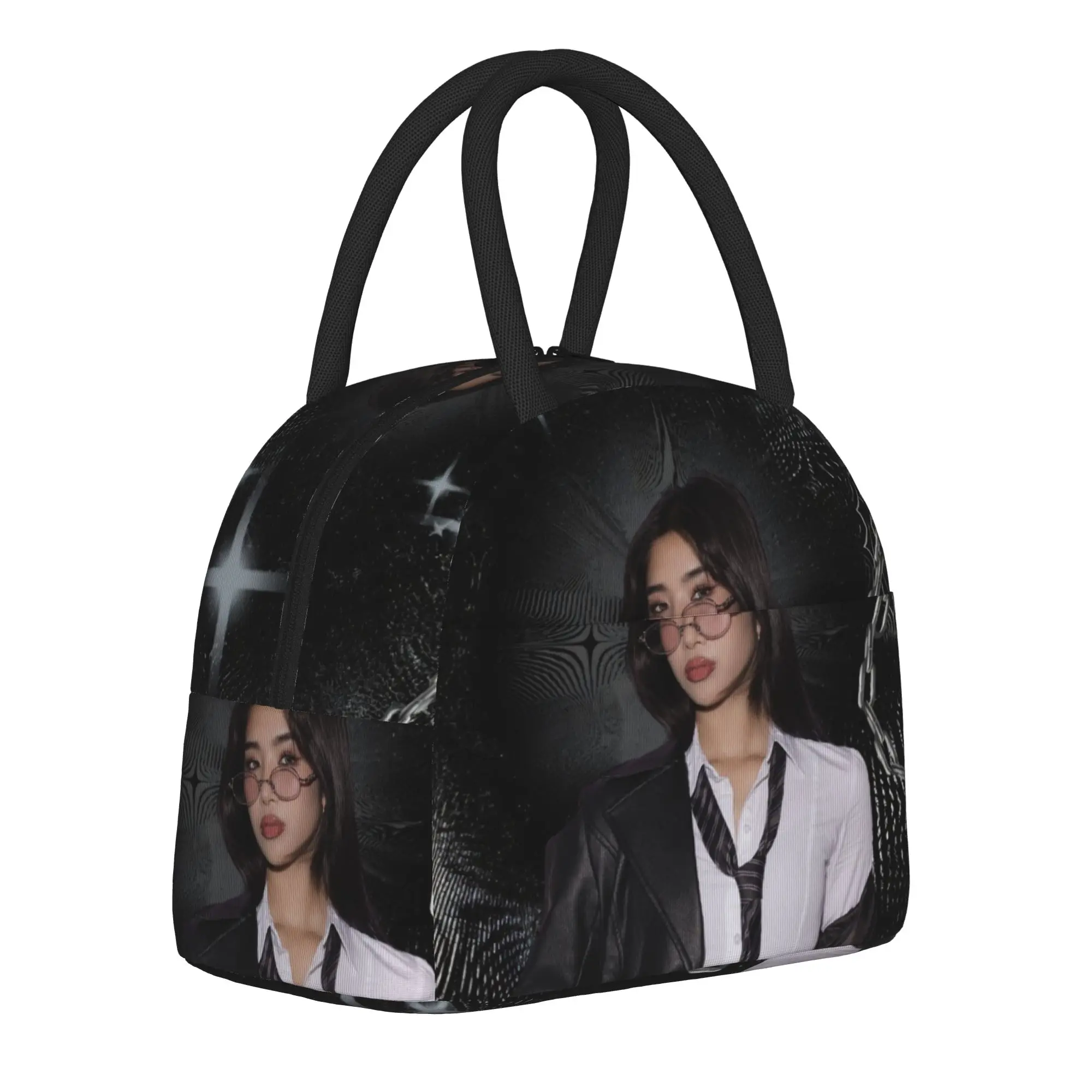 Katseyes Sophia Kpop Girl Group  Insulated Lunch Bag Cooler Bag Reusable  Portable Tote Lunch Box Bento Pouch School  Outdoor