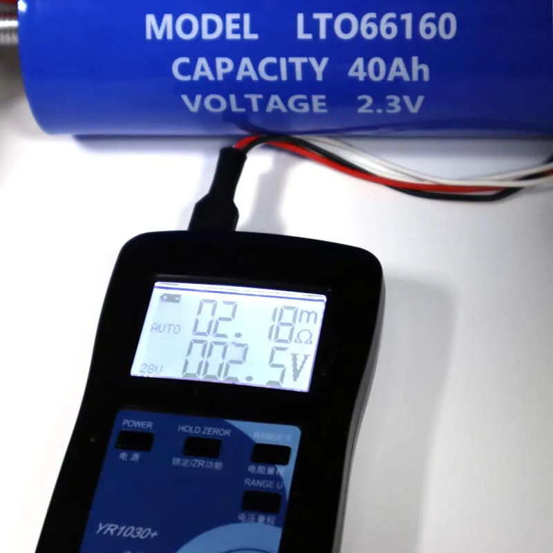 Imagem -06 - Baterias Originais do Titanato do Lítio da Descarga de Lto66160 10c da Bateria dos Peças 2.3v 40ah Faça Você Mesmo 12v 24v Baixa Temperatura Resistente 12