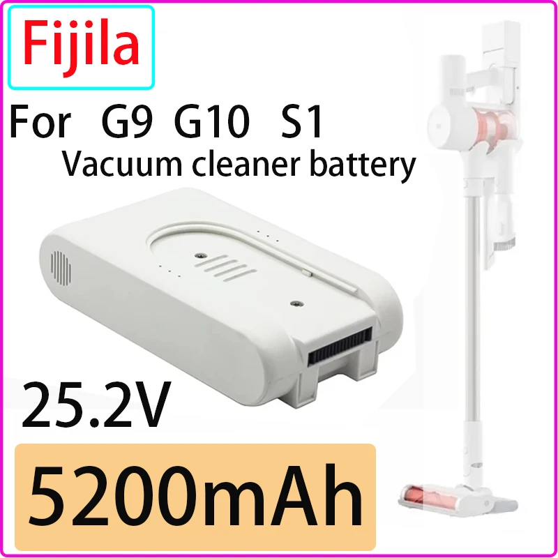 

For G9 Replacement Battery G10 Handheld Cordless Vacuum Cleaner Parts External Battery Charging 3000mAh