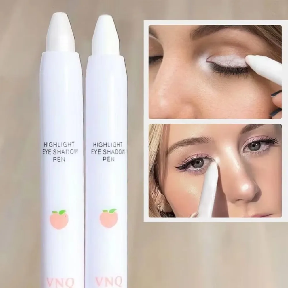 Schoonheid Parelachtige Oogschaduw Pen Verhelderende Smudge-Proof Witte Markeerstift Ooglid Onder Vouw Langdurige Eyeliner Potlood
