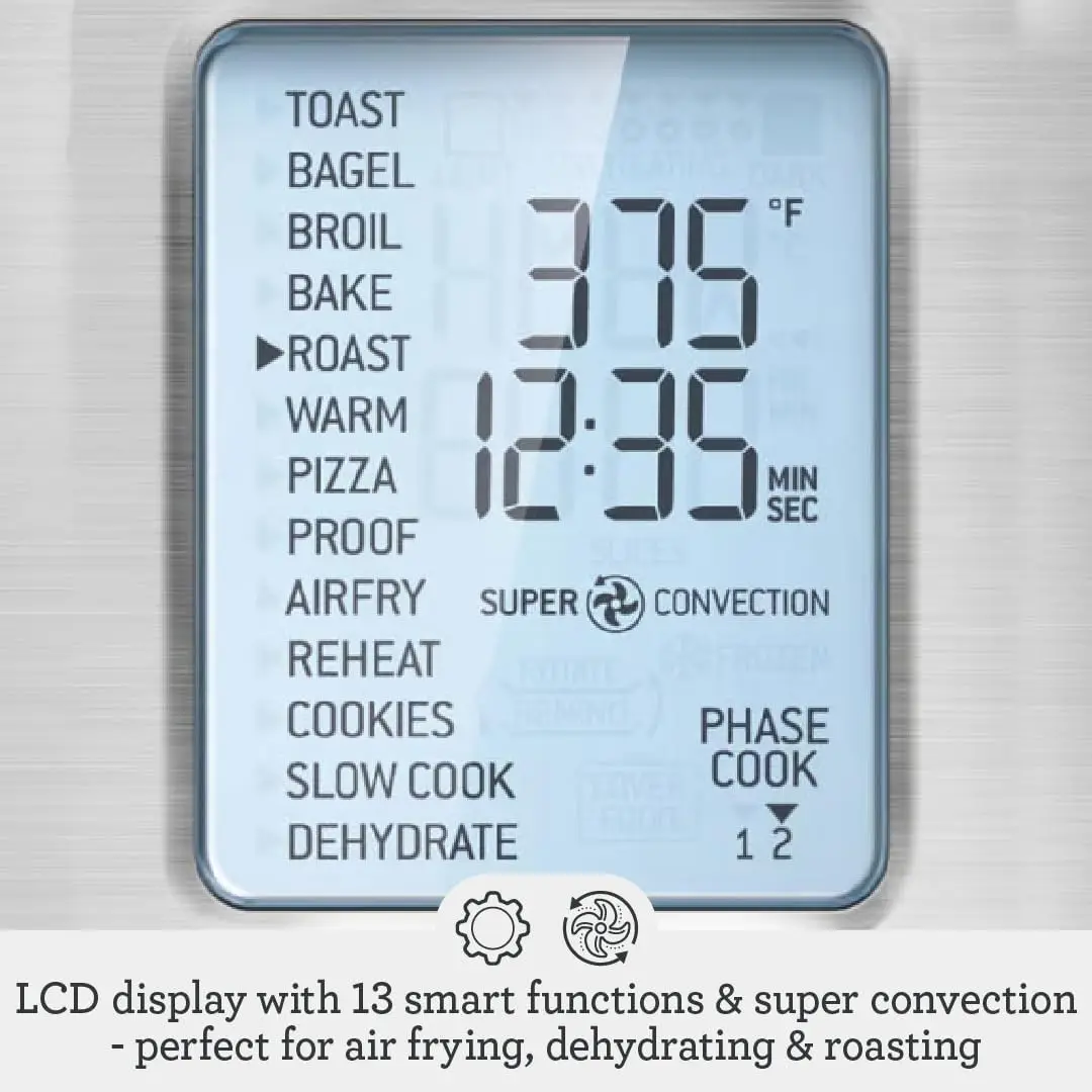 The Smart Oven-freidora de aire Pro, BOV900BSS, acero inoxidable cepillado