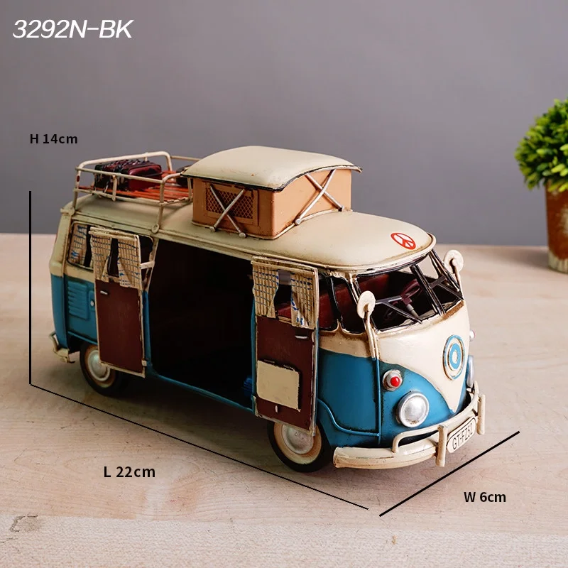 Retro Iron Desktop Ornament Inspired by Vintage Coffeehouse Aesthetic Ideal for Office Spaces Handcrafted Industrial Style Minia