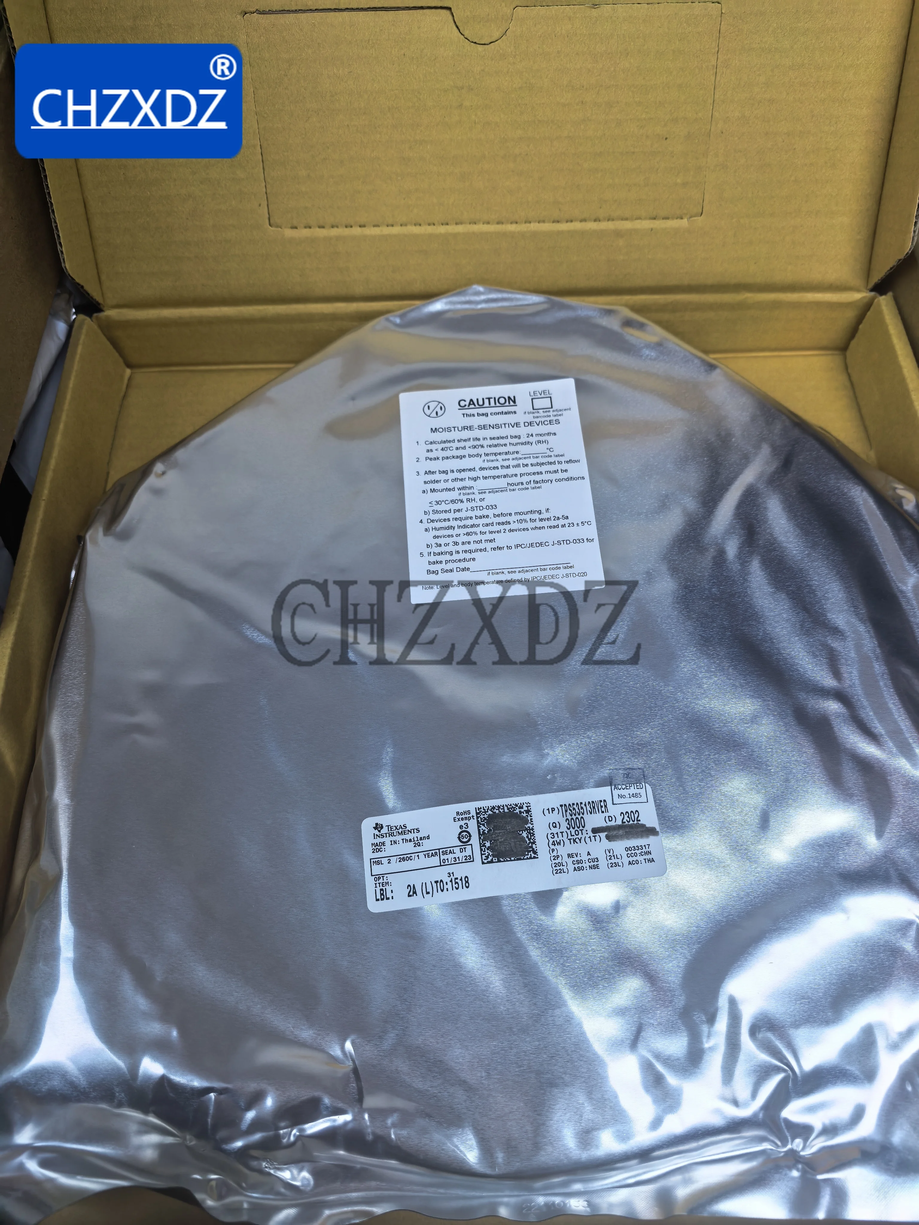 TPS53513RVER, production year 26, 3000 PCS/pack, available in stock