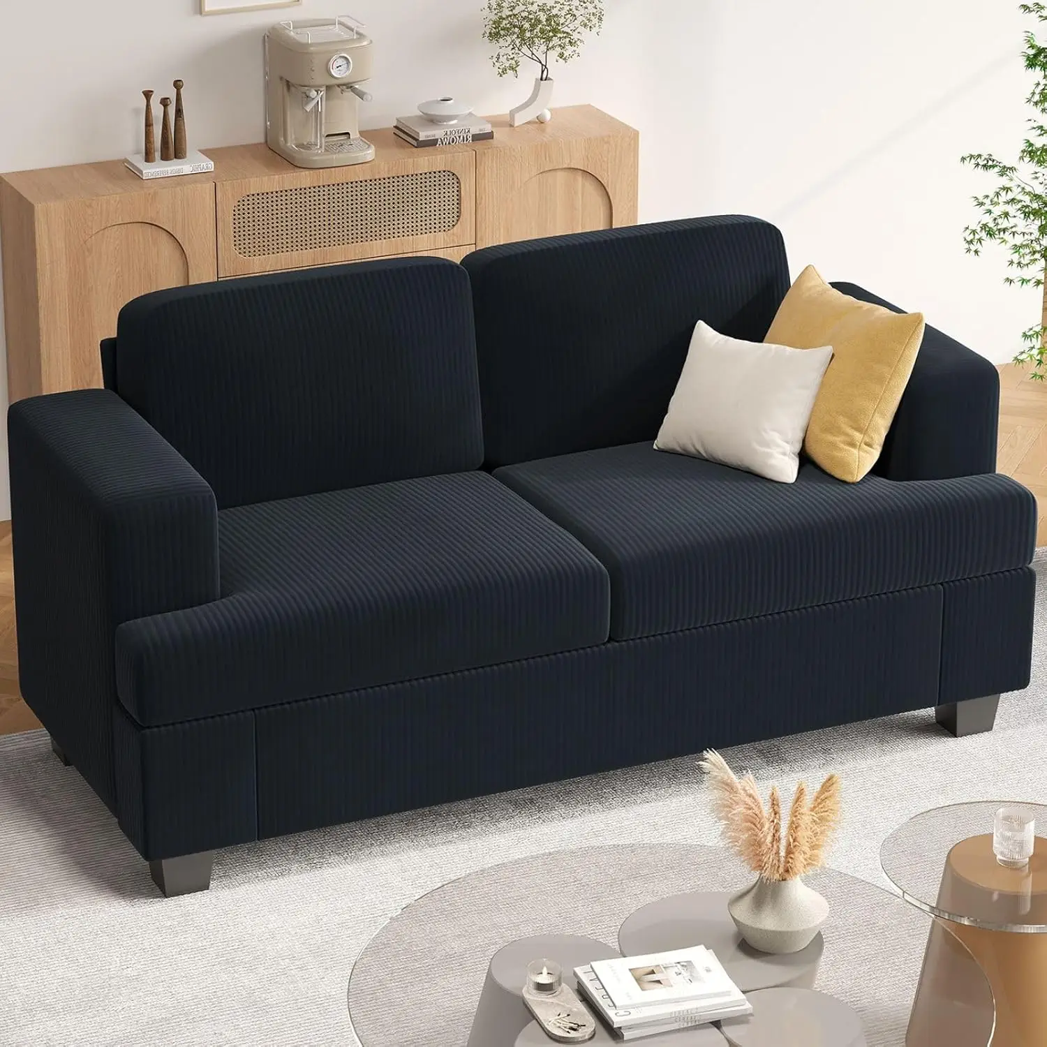 63" Loveseat Sofa C… - image