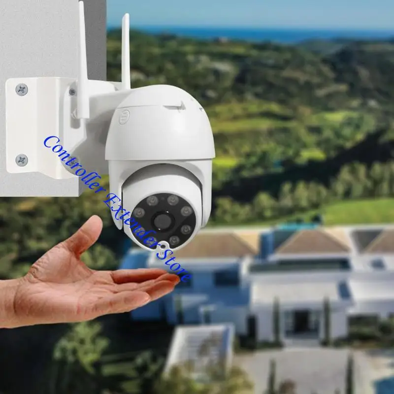 N84B Cámara ajustable resistente intemperie para montaje en pared con posicionamiento flexible