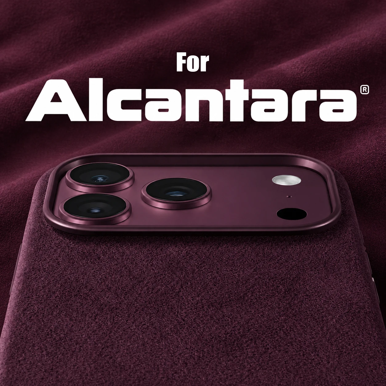 Real Italian Imported for Alcantara Magnetic Case for iPhone 18 17 Pro Max 18Pro With MagSafe Case Smart Button Protective Cover