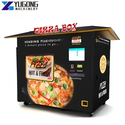 YG distributore automatico personalizzato con tetto Piestro Pizza Robot automatico Pizza Box per Pizza Forno ristorante Pizza chiosco