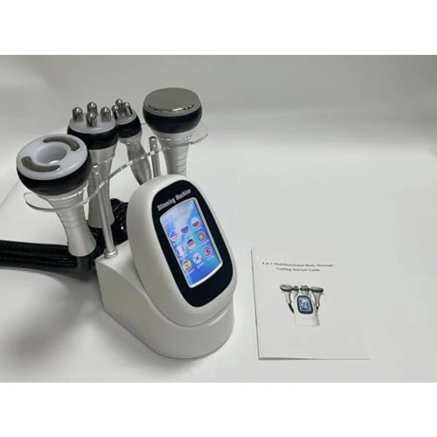 

4-in-1 Multifunctional Body Slimming Massage Device with LCD Display White