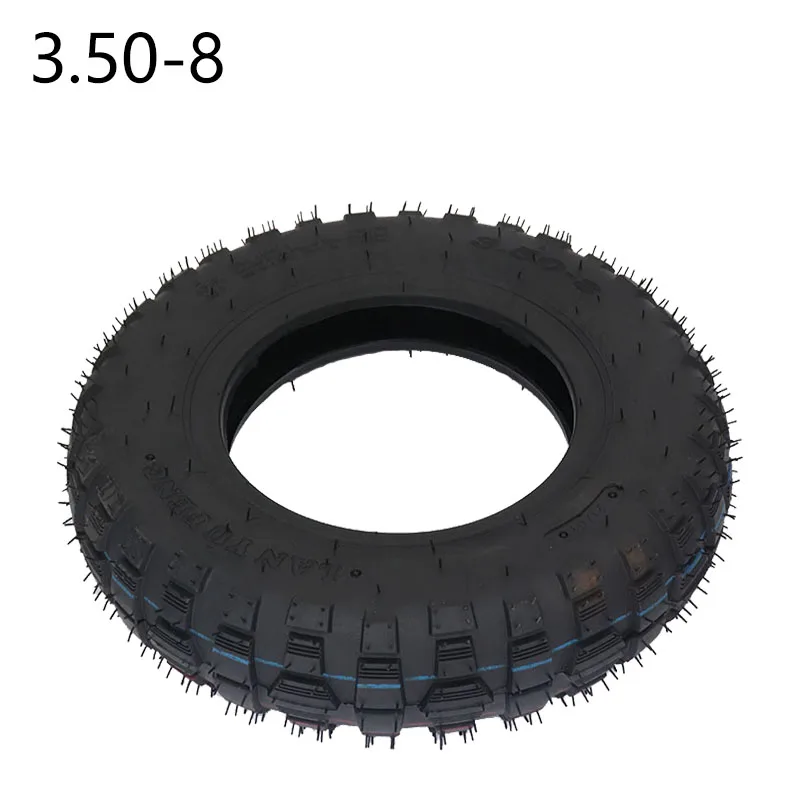 For 3.50-8 Inner tube tyre, black rubber tyre inner tyre Lawn Mower Trailer Carts Scooter bike tyre accessories