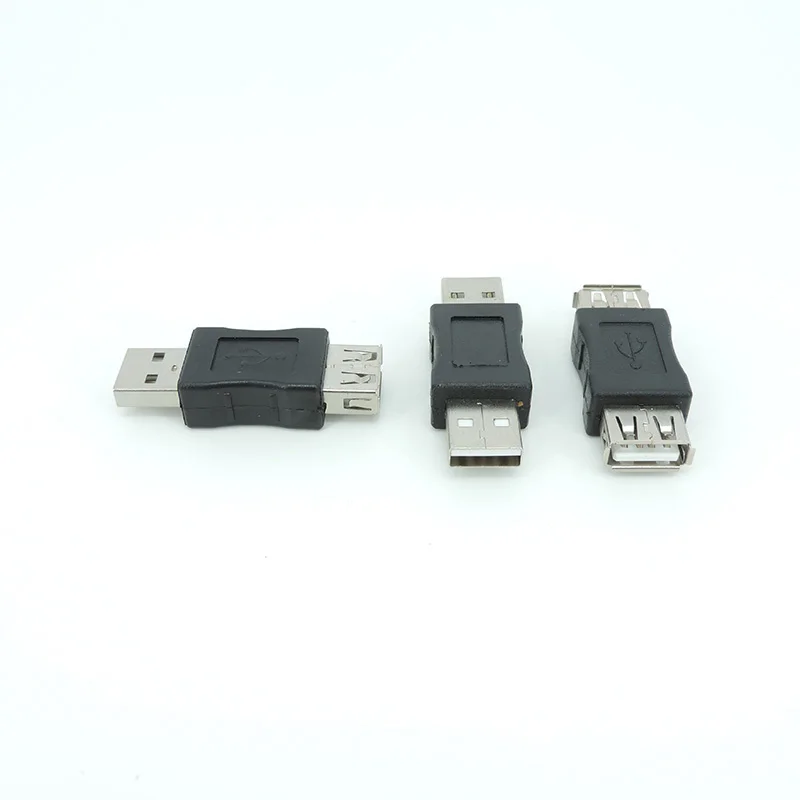 USB 2.0 A 타입 수 암 커플러 어댑터 플러그 소켓 커넥터, PC 노트북 DIY 익스텐더 케이블 컨버터 L1