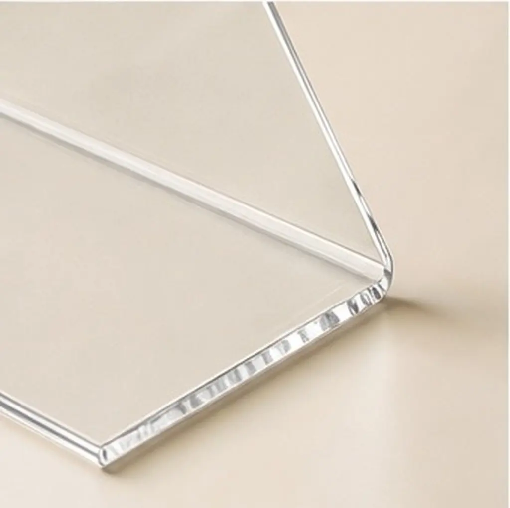 5Pcs Acrylic Transparent Price Display Reusable Holder Acrylic L Shape Sign Holder Supermarket Store Fruit